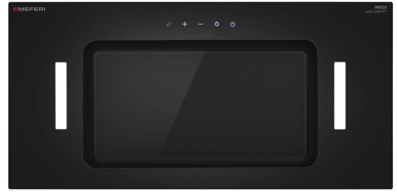Вытяжка встраиваемая MEFERI INBOX60BK GLASS COMFORT