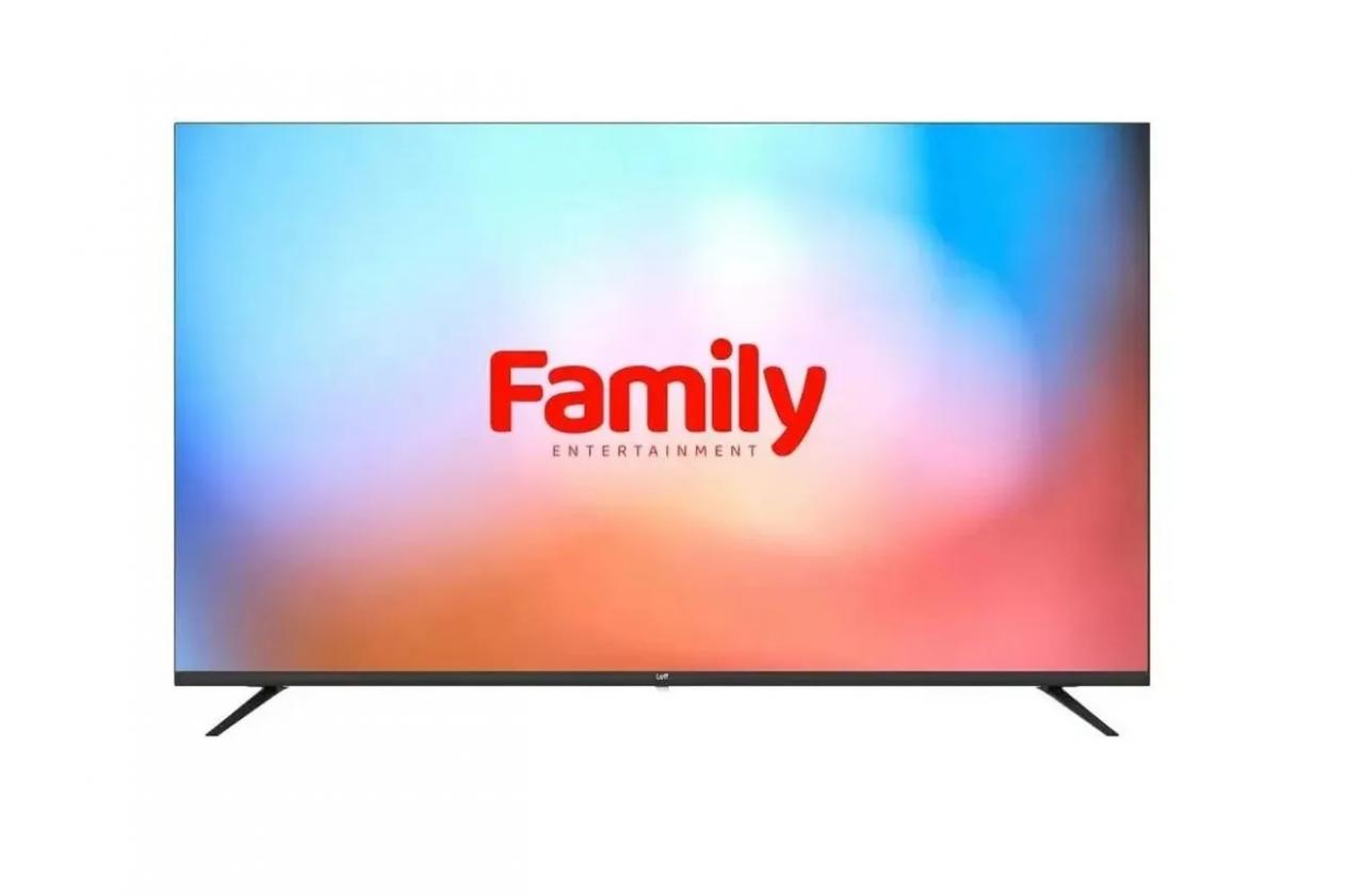 LED-телевизор Leff 55U570T 55" черный