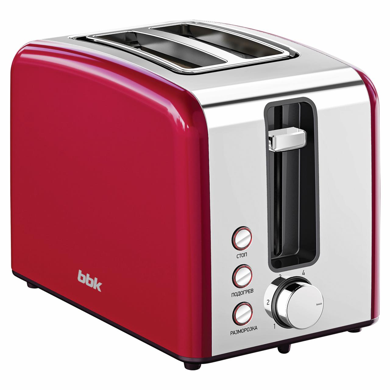 Тостер BBK TR83 красный