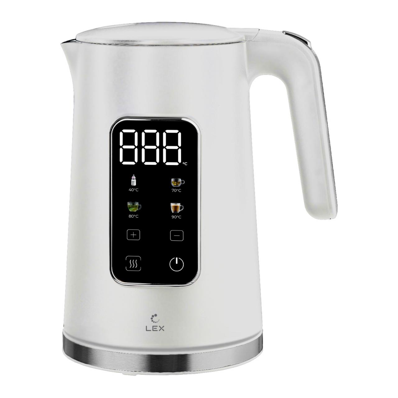 Чайник LEX LXK 30026 белый
