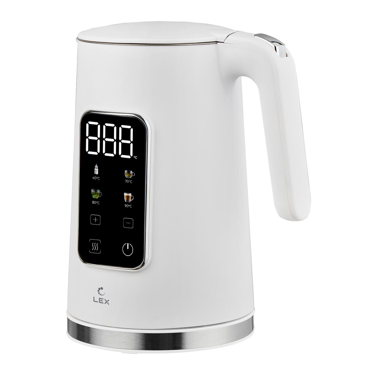 Чайник LEX LXK 30026 белый