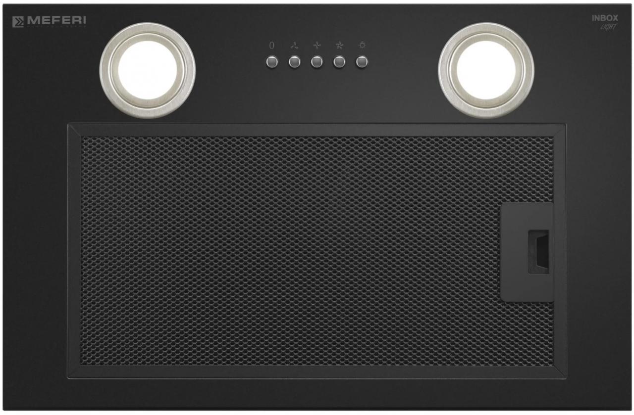 Вытяжка встраиваемая MEFERI INBOX45BK LIGHT