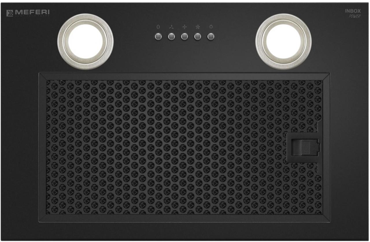 Вытяжка встраиваемая MEFERI INBOX45BK POWER