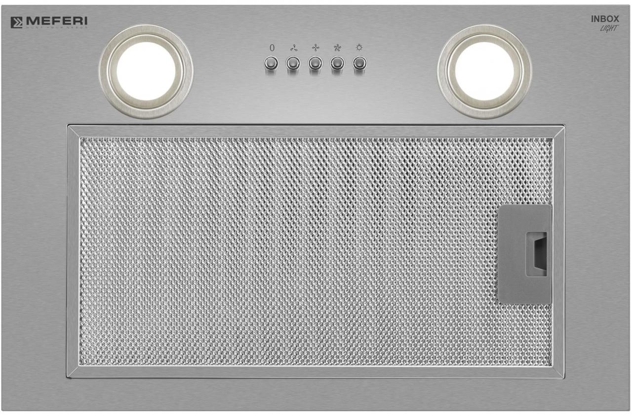 Вытяжка встраиваемая MEFERI INBOX45IX LIGHT