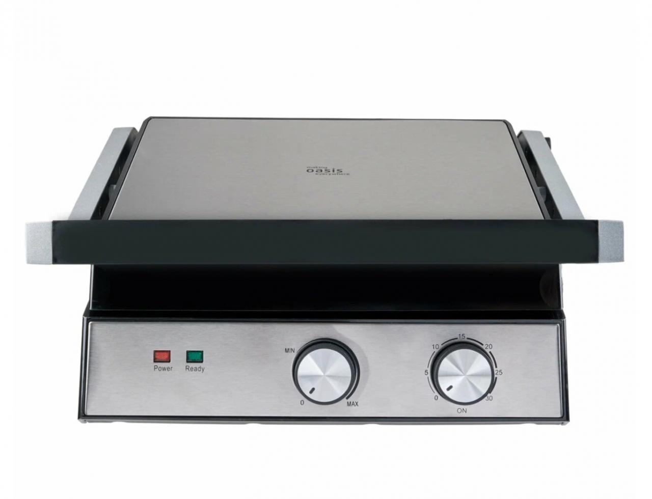 Гриль Oasis GR-3ST серебристый металлик