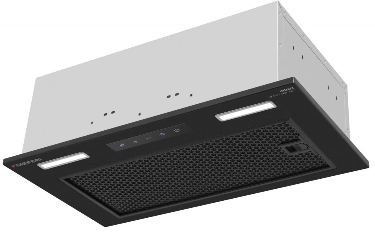 Вытяжка встраиваемая MEFERI INBOX52BK SENSOR COMFORT
