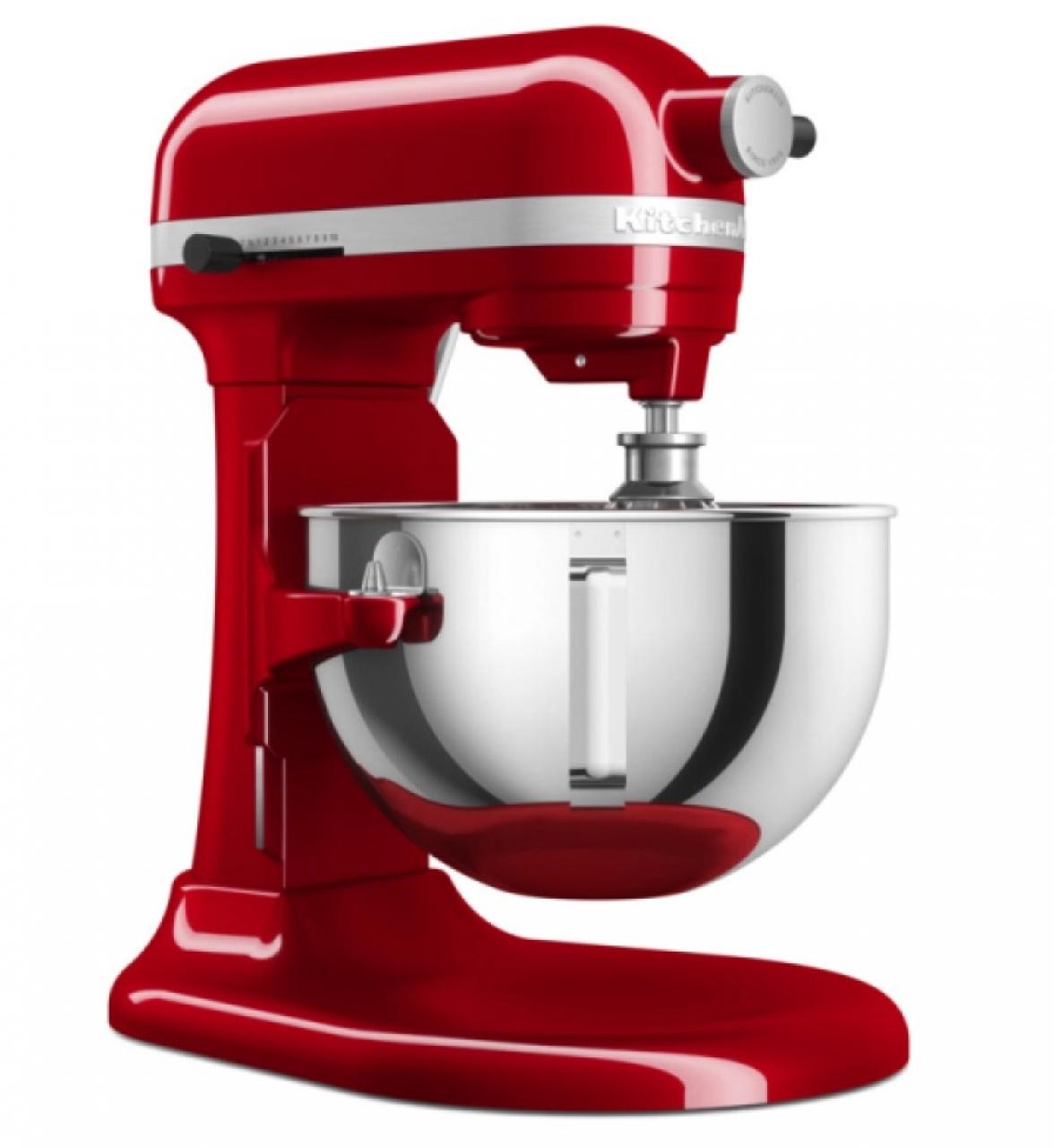 Планетарный миксер KitchenAid 5KSM55SXXEER красный