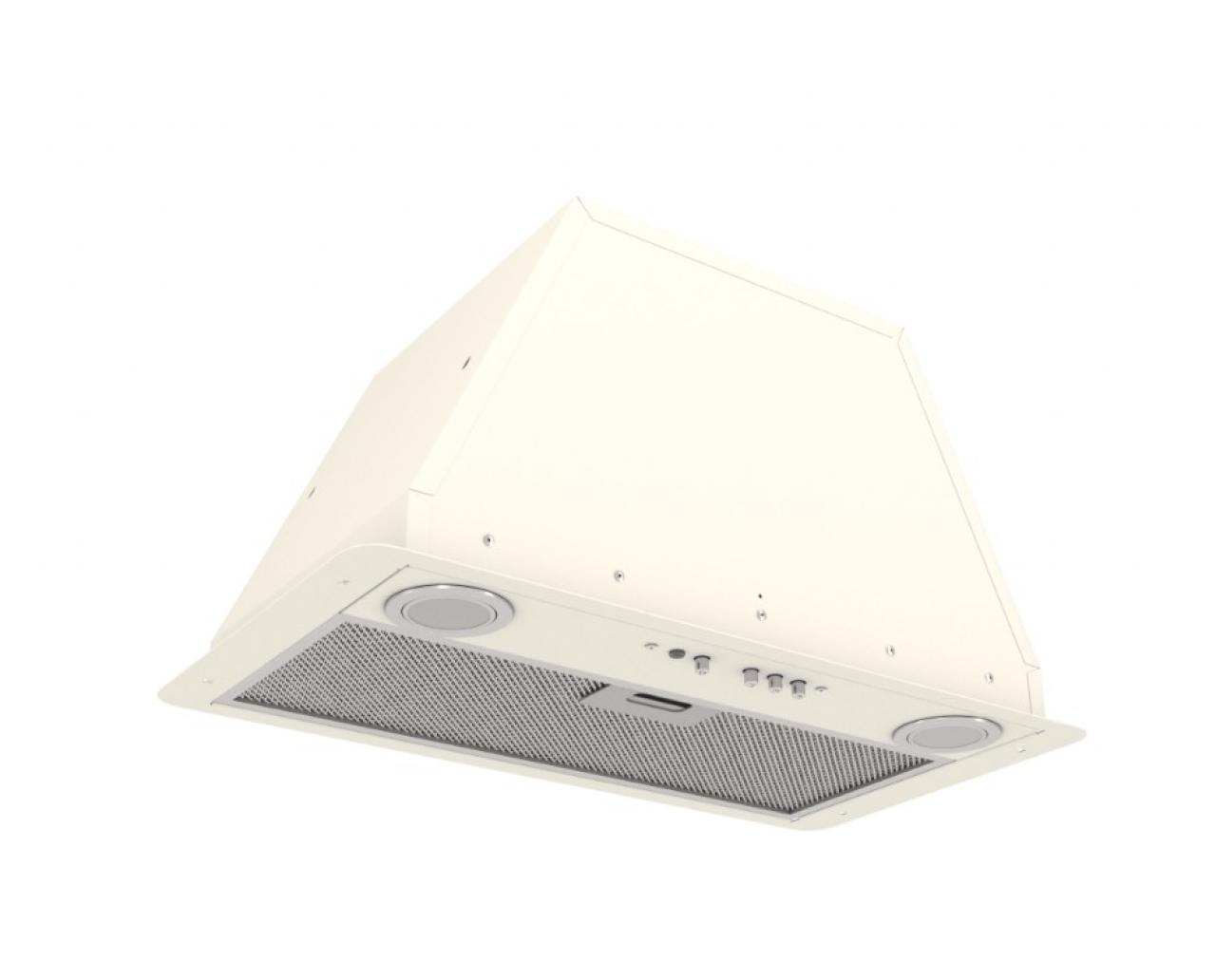 Вытяжка встраиваемая Elikor Врезной блок BOX 52П-700 топленое молоко