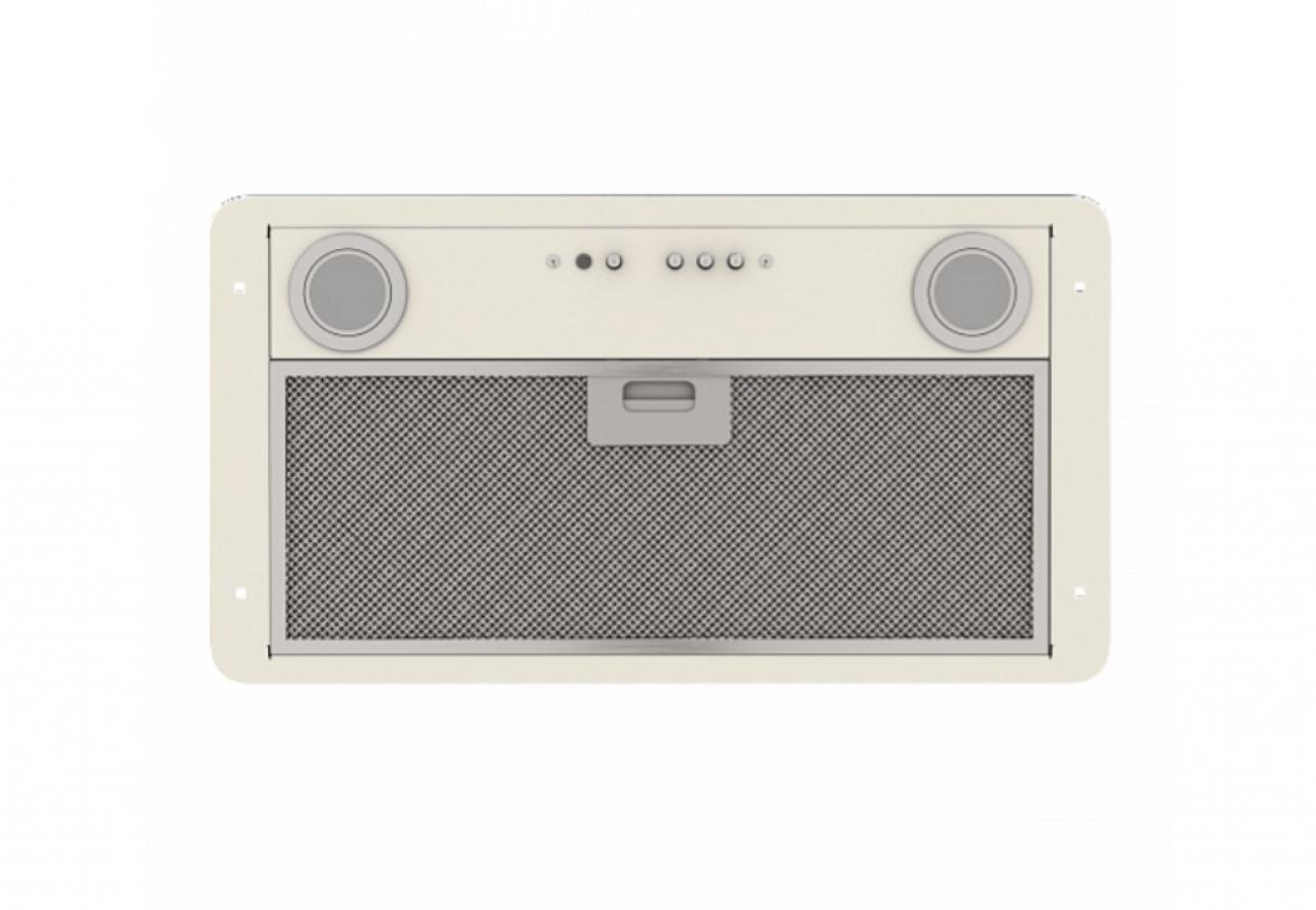 Вытяжка встраиваемая Elikor Врезной блок BOX 52П-700 топленое молоко