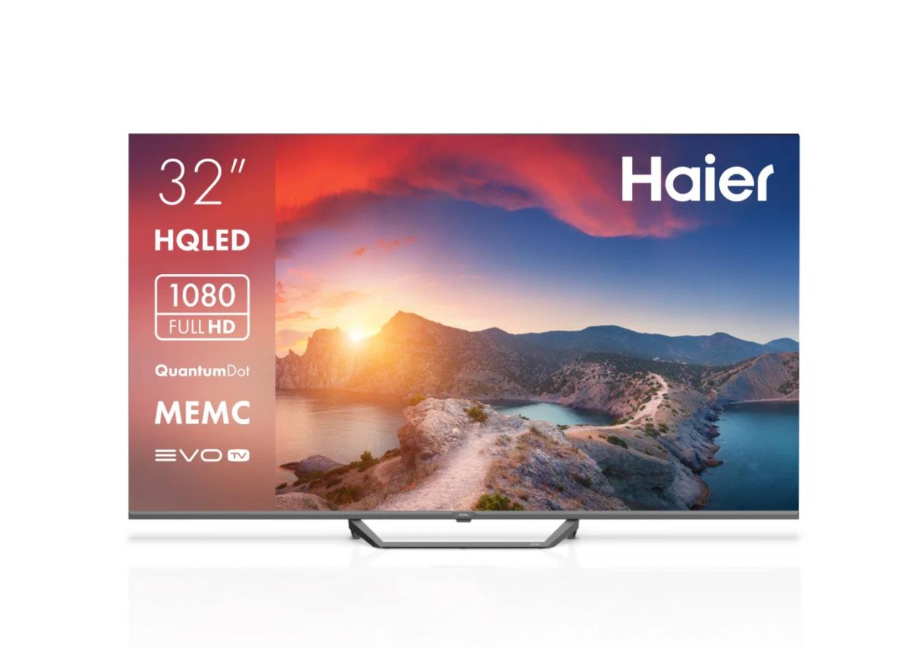 LED-телевизор Haier 32 Smart TV S2 Pro серый
