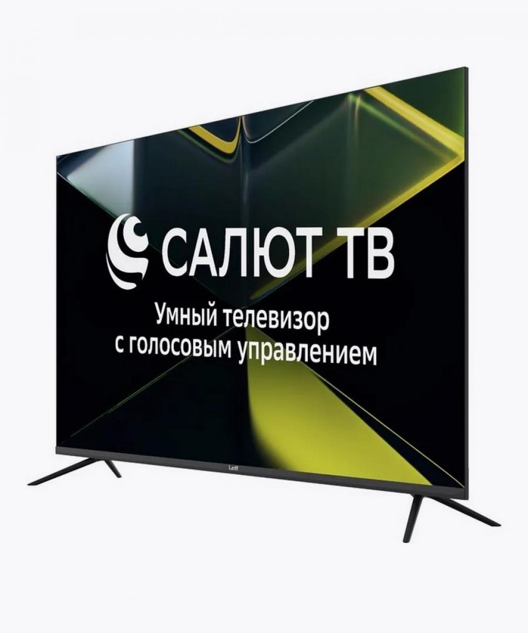 43" LED-телевизор Leff 43U680T Black