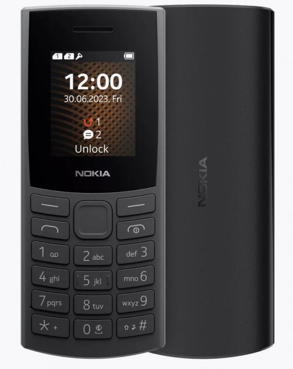 Сотовый телефон NOKIA 106 DS CHARCOAL TA-1564