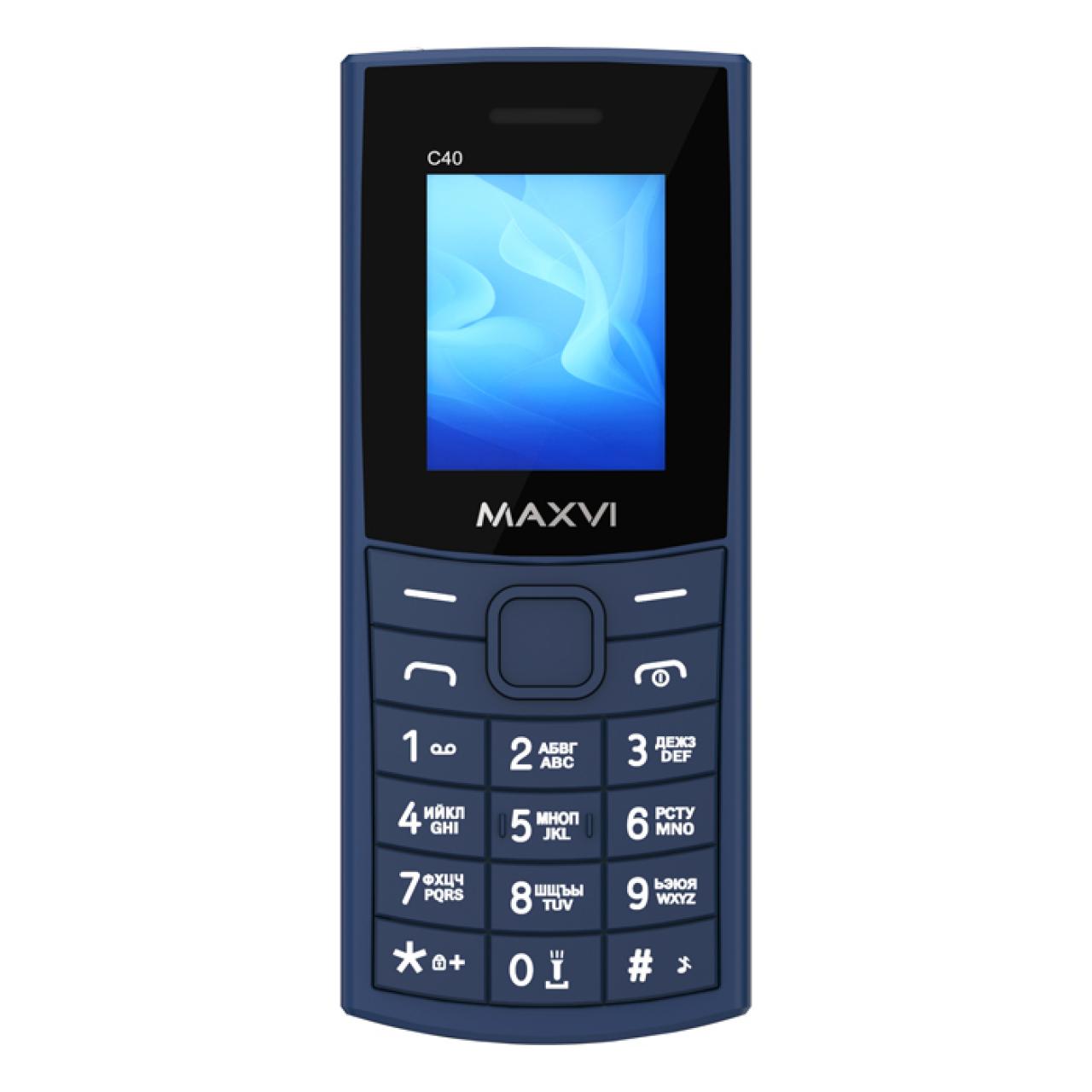 Мобильный телефон MAXVI C40 Blue