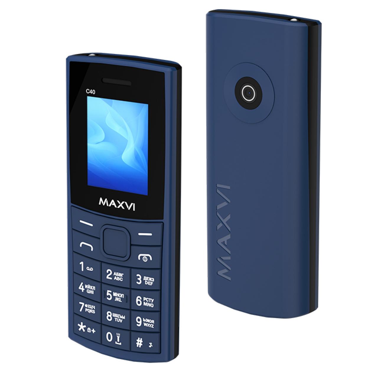 Мобильный телефон MAXVI C40 Blue
