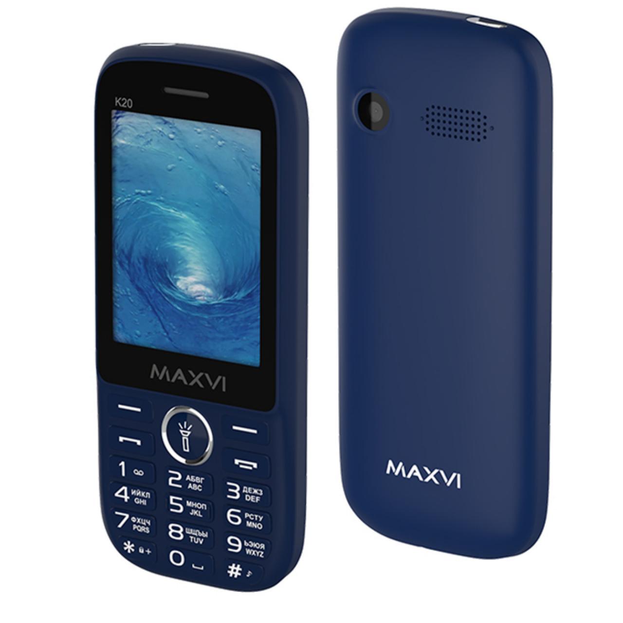 Мобильный телефон MAXVI K20 blue