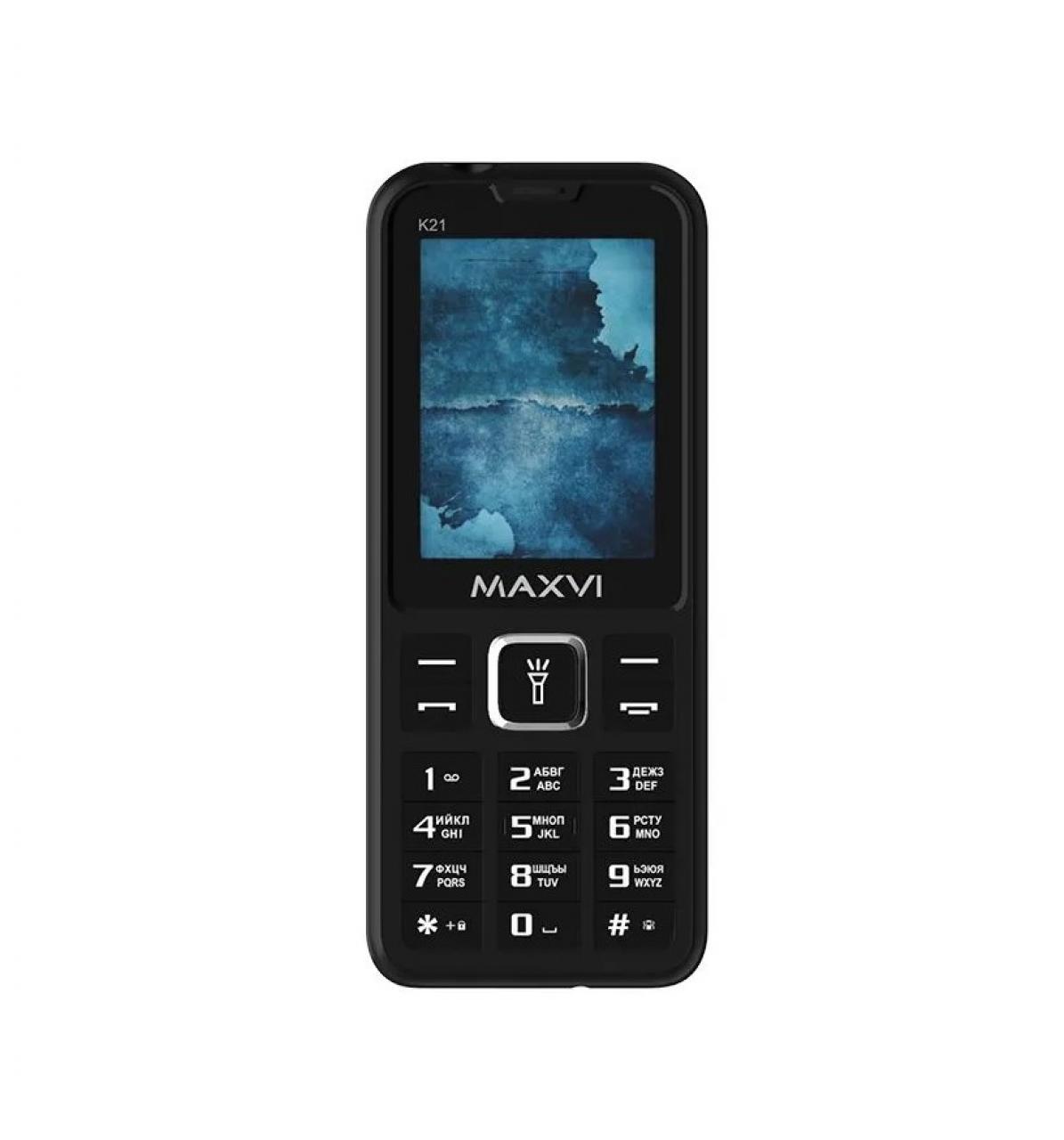 Мобильный телефон Maxvi K21 black