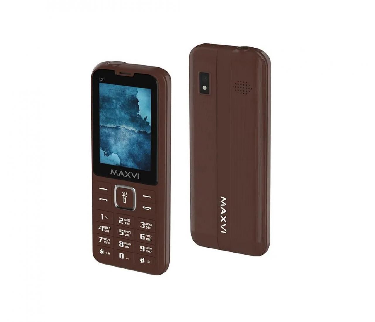 Мобильный телефон Maxvi K21 chocolate