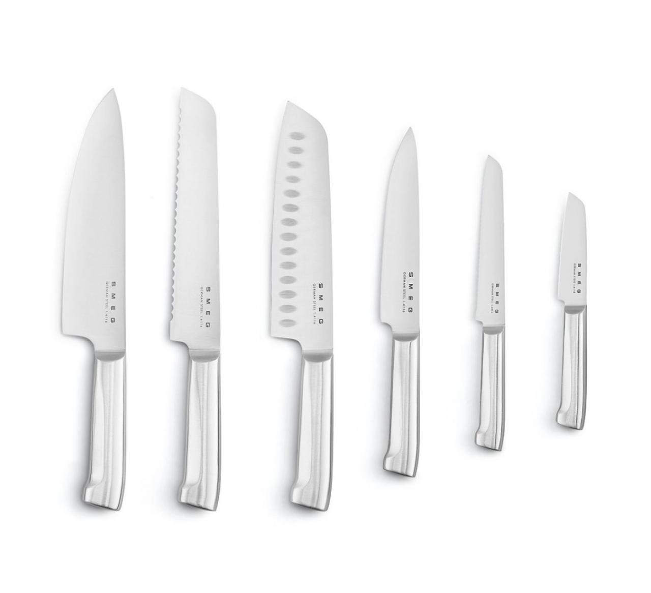 Набор ножей SMEG KBSF02PB