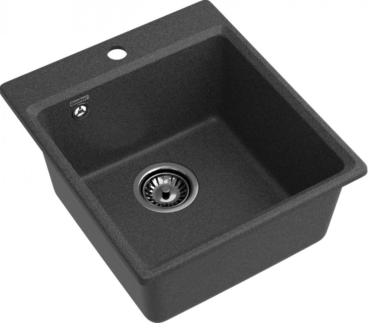 Мойка кухонная GranFest LEVEL GF-LV-420 графит