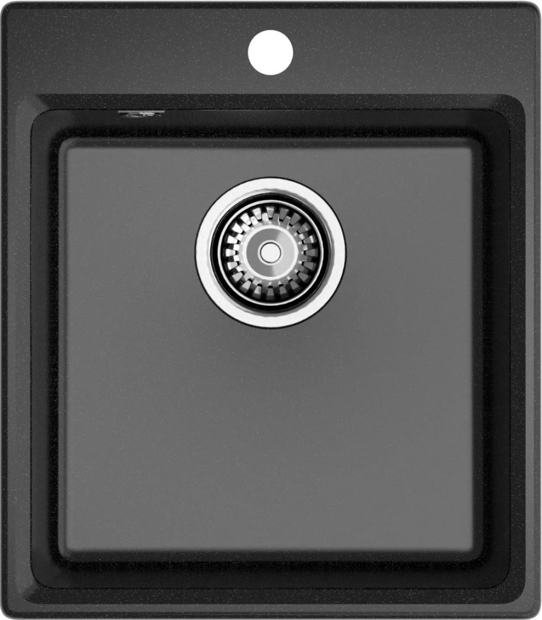 Мойка кухонная GranFest LEVEL GF-LV-420 черный