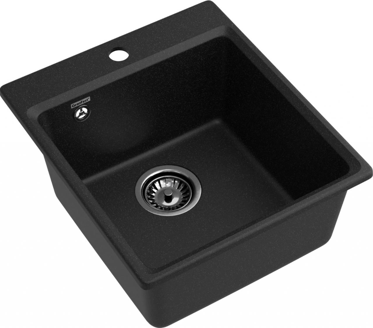 Мойка кухонная GranFest LEVEL GF-LV-420 черный