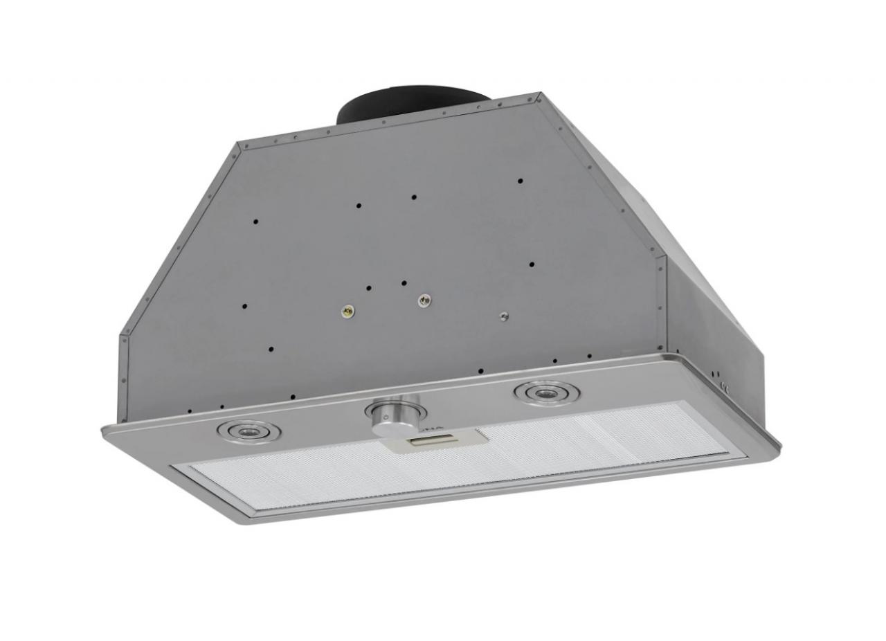 Вытяжка кухонная 60 см полновстраиваемая KRONA SVEN 600 inox one knob (KRHD243)