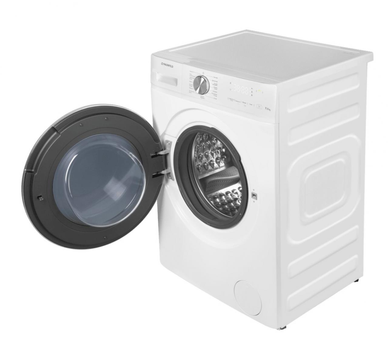 Стиральная машина c инвертором и паром MAUNFELD MFWM127IWH053