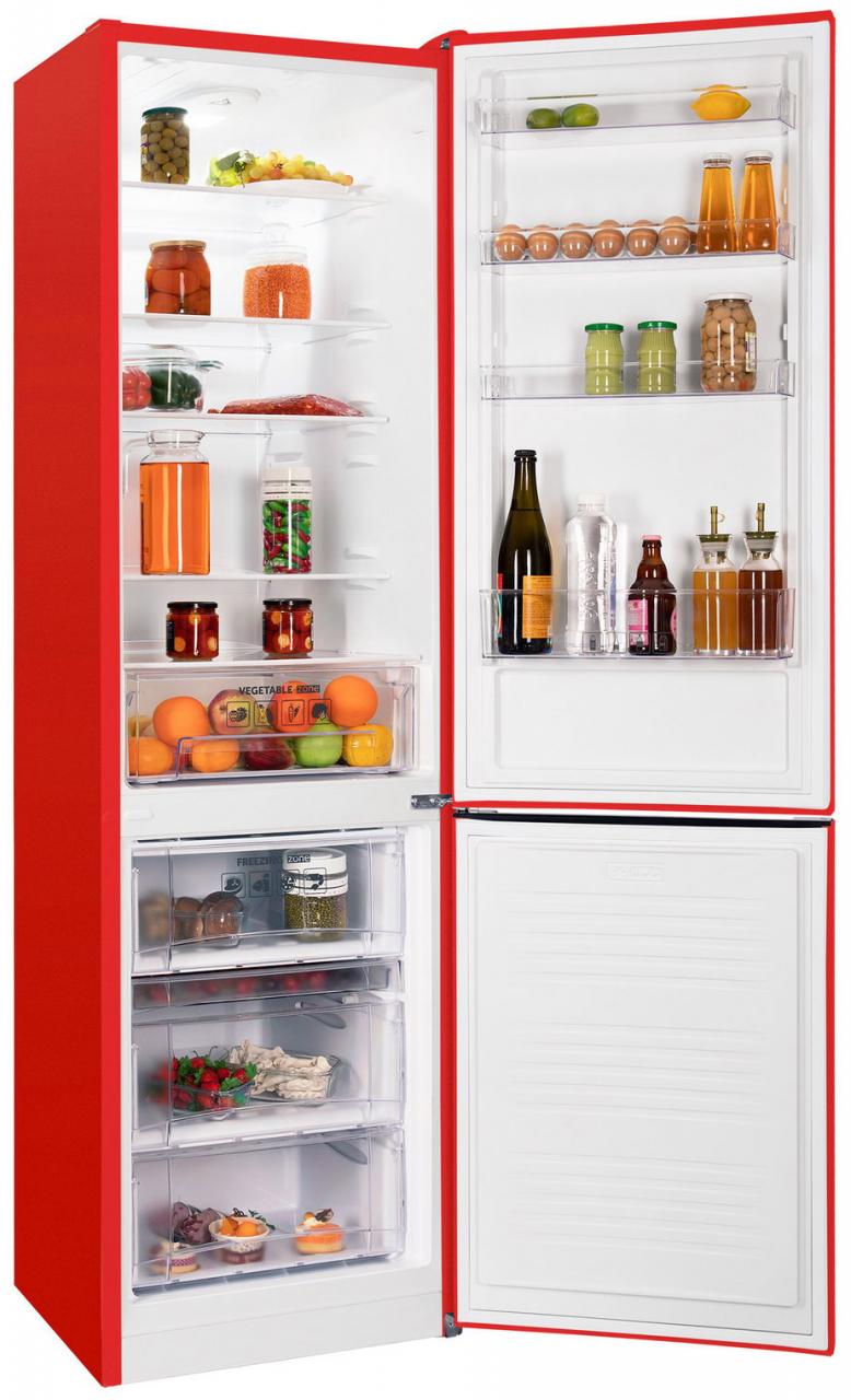 Холодильник NORDFROST NRB 154 R красный