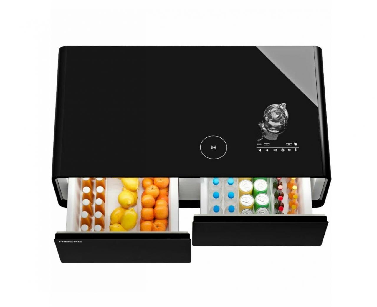 Холодильный умный барный стол HIBERG X3 TB