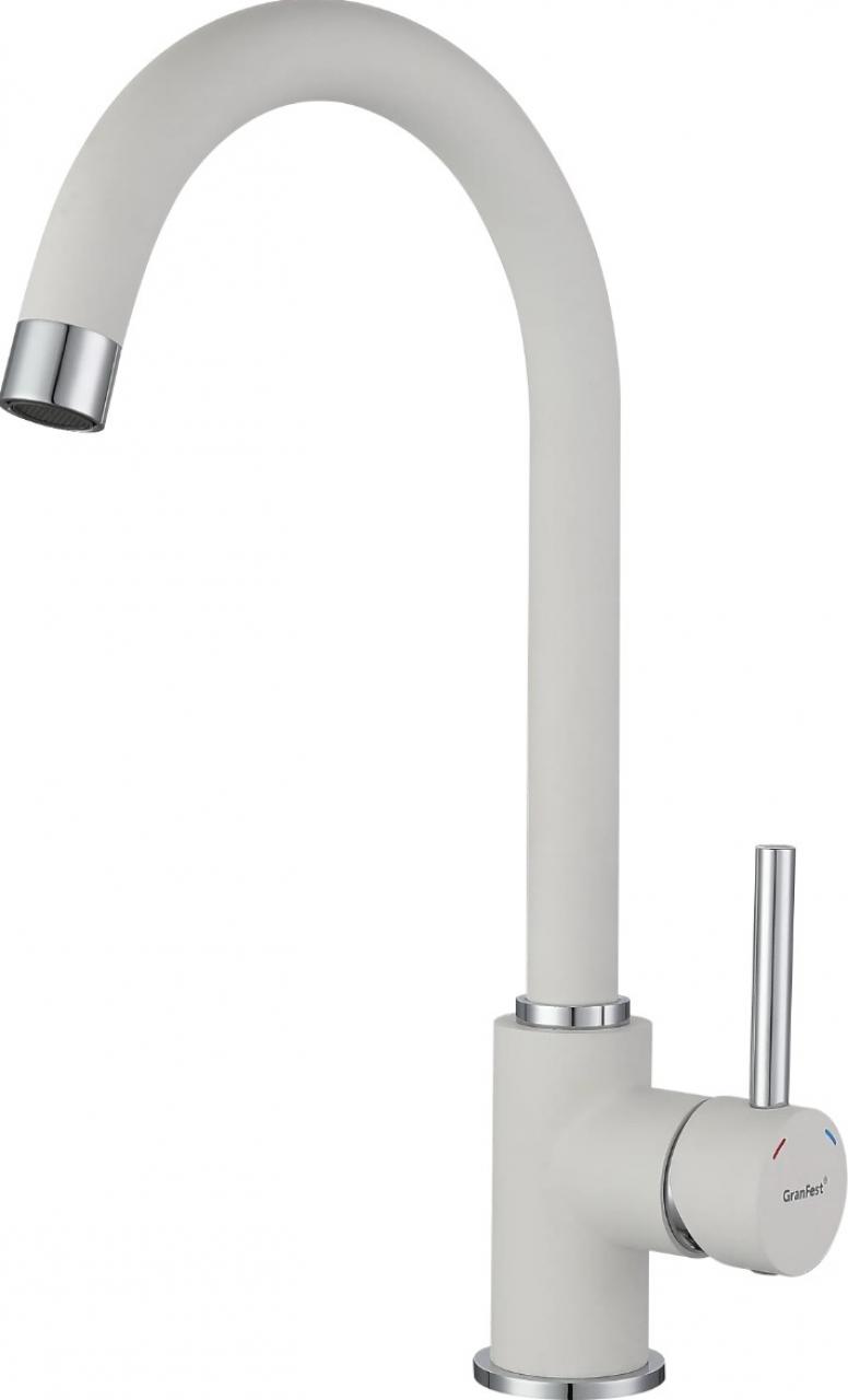 Кухонный смеситель GranFest 3650 иней