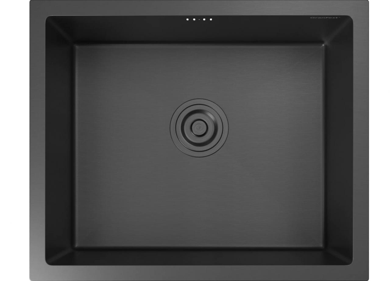 Мойка кухонная GRANFEST METAL 5344 PVD графит