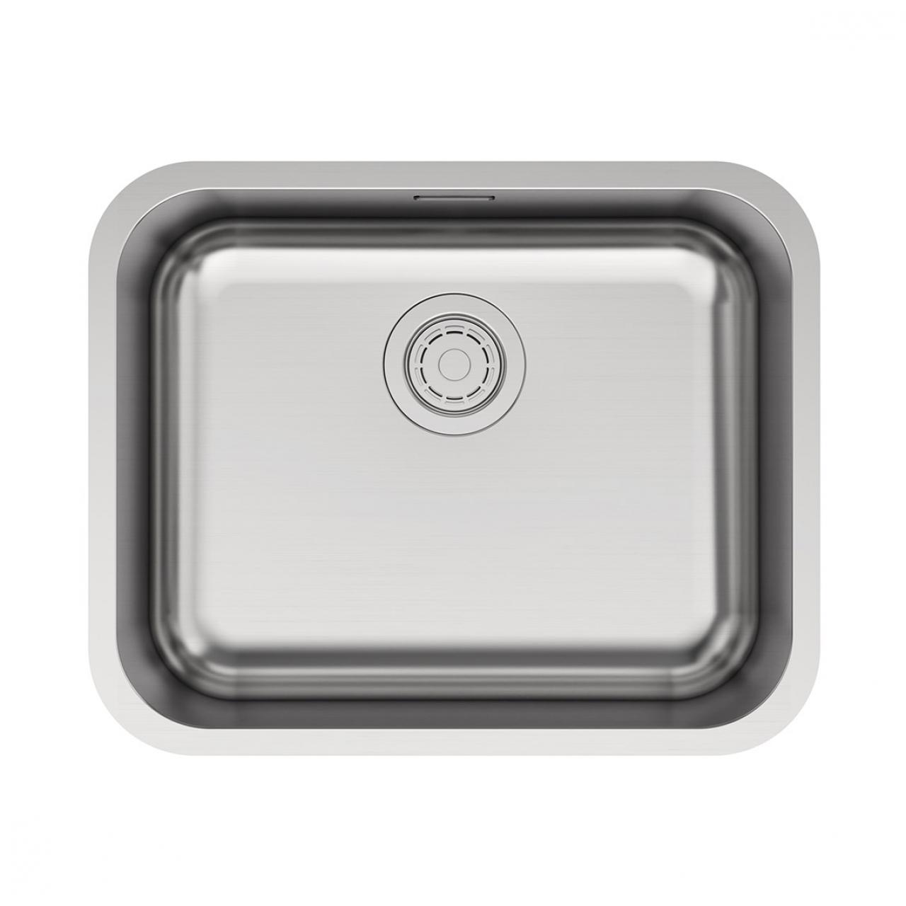 Мойка кухонная Paulmark VELLO 53 UNI (VE53-BS) нержавеющая сталь