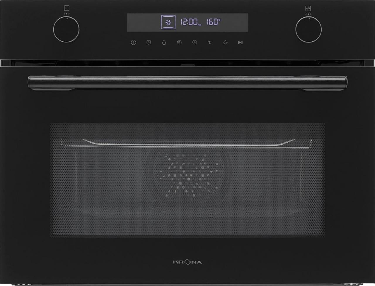 Компактный духовой шкаф Krona RATSEL 45H BL/BL