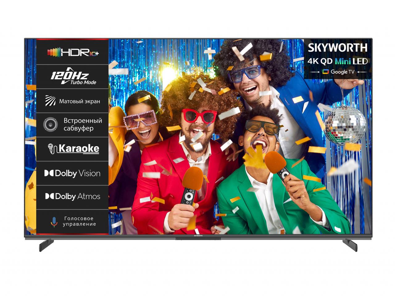 LED-телевизор Skyworth 65X85G 65" черный