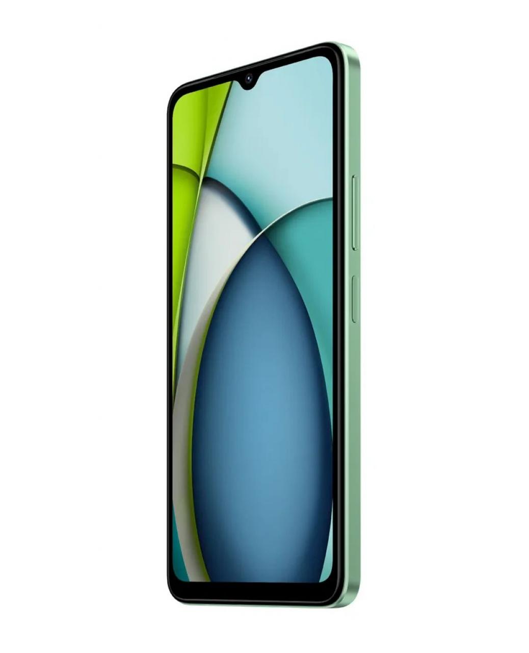 Смартфон Xiaomi Redmi A3x 3/64 ГБ Ростест (EAC) Dual nano SIM зеленый (aurora green)