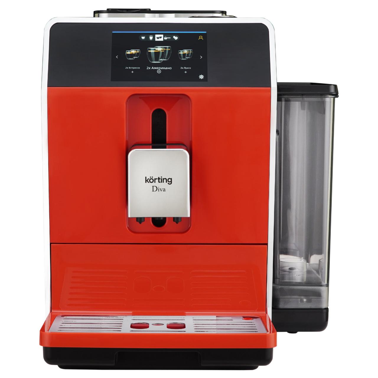 Кофемашина Korting KACM 2005 Diva Red