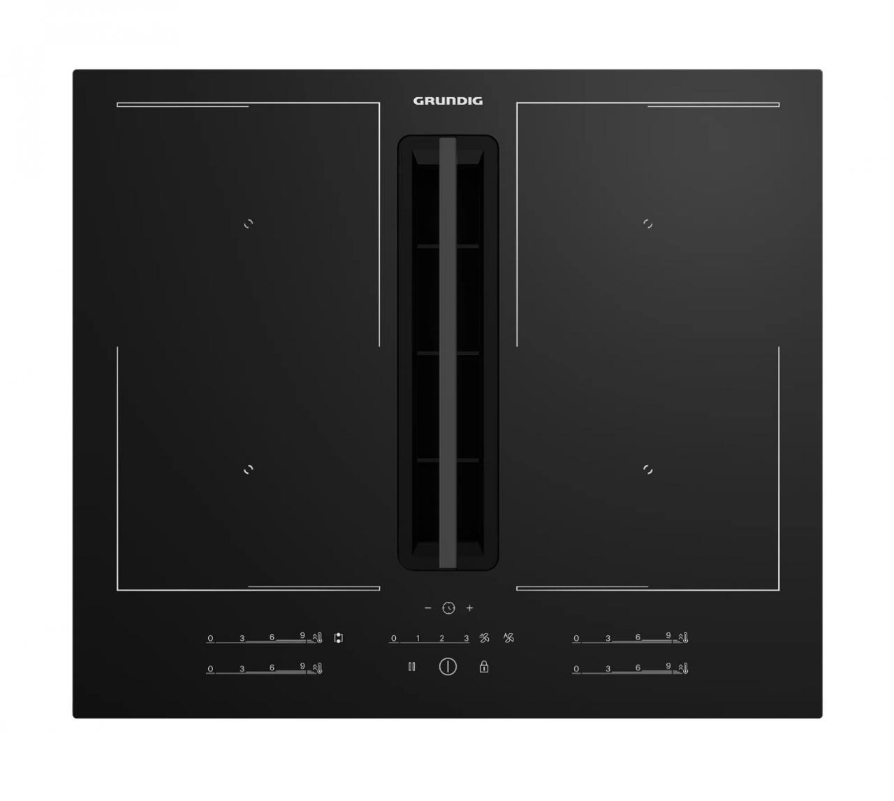 Индукционная варочная поверхность с вытяжкой Grundig GIEH 634480 P