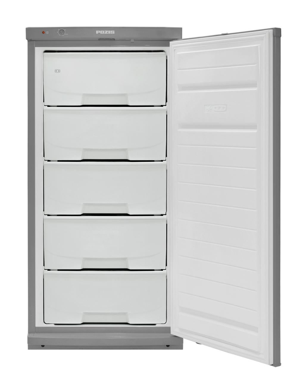 Морозильник POZIS-Свияга-106-2 серебристый металлопласт