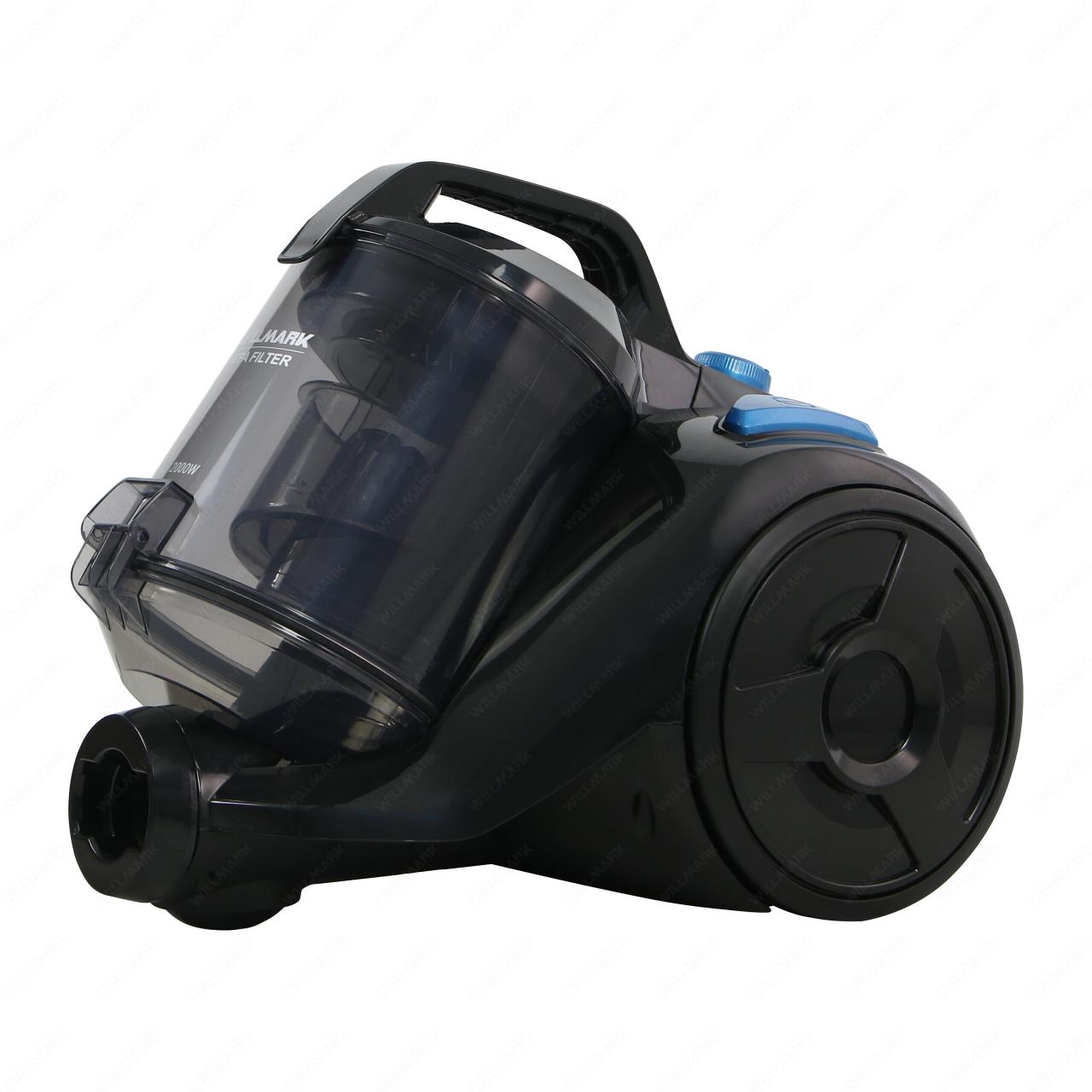 Пылесос WILLMARK VC-2057CY черный