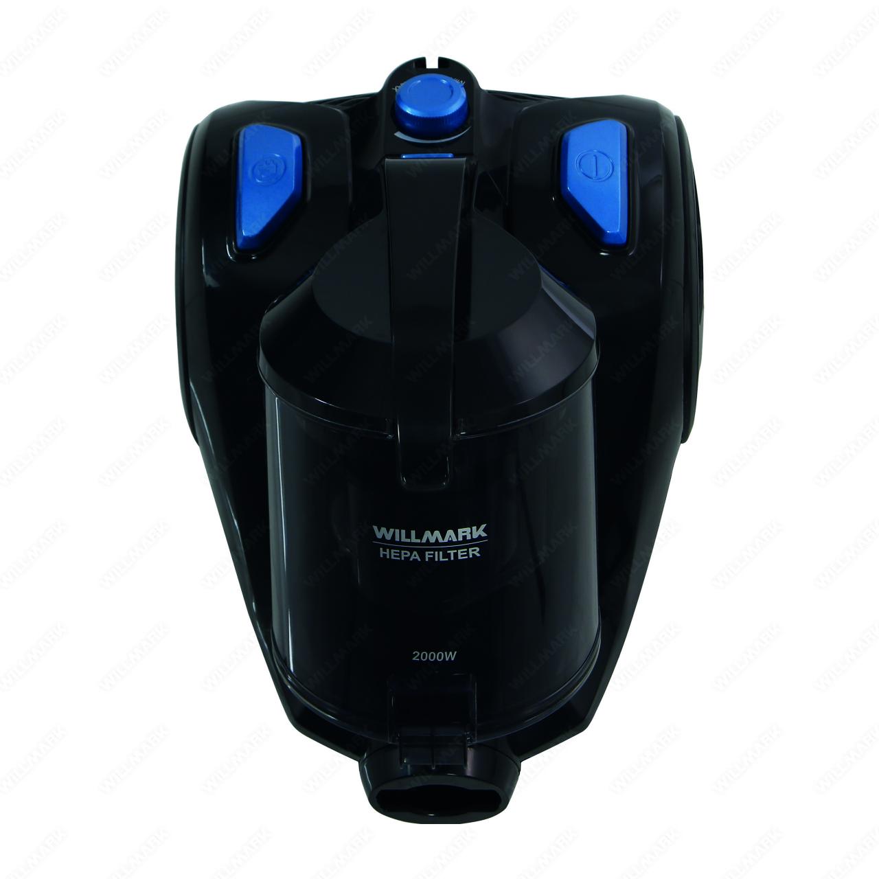 Пылесос WILLMARK VC-2057CY черный