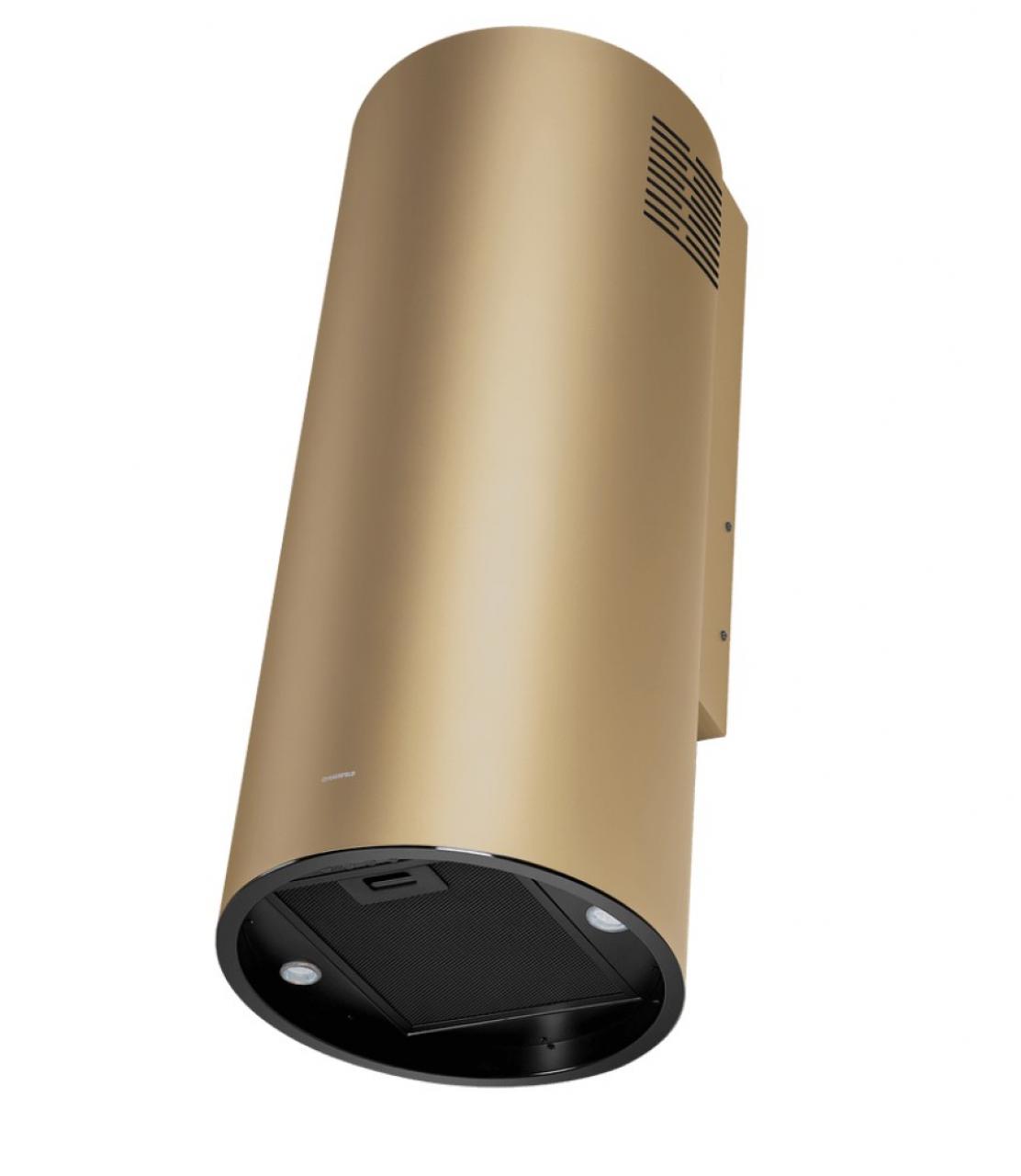 Вытяжка Maunfeld DRUM Wall 35 золотой