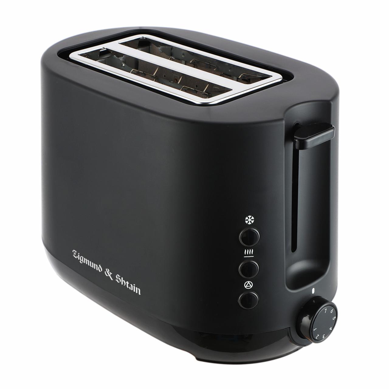 Тостер Zigmund & Shtain ST-92 черный матовый