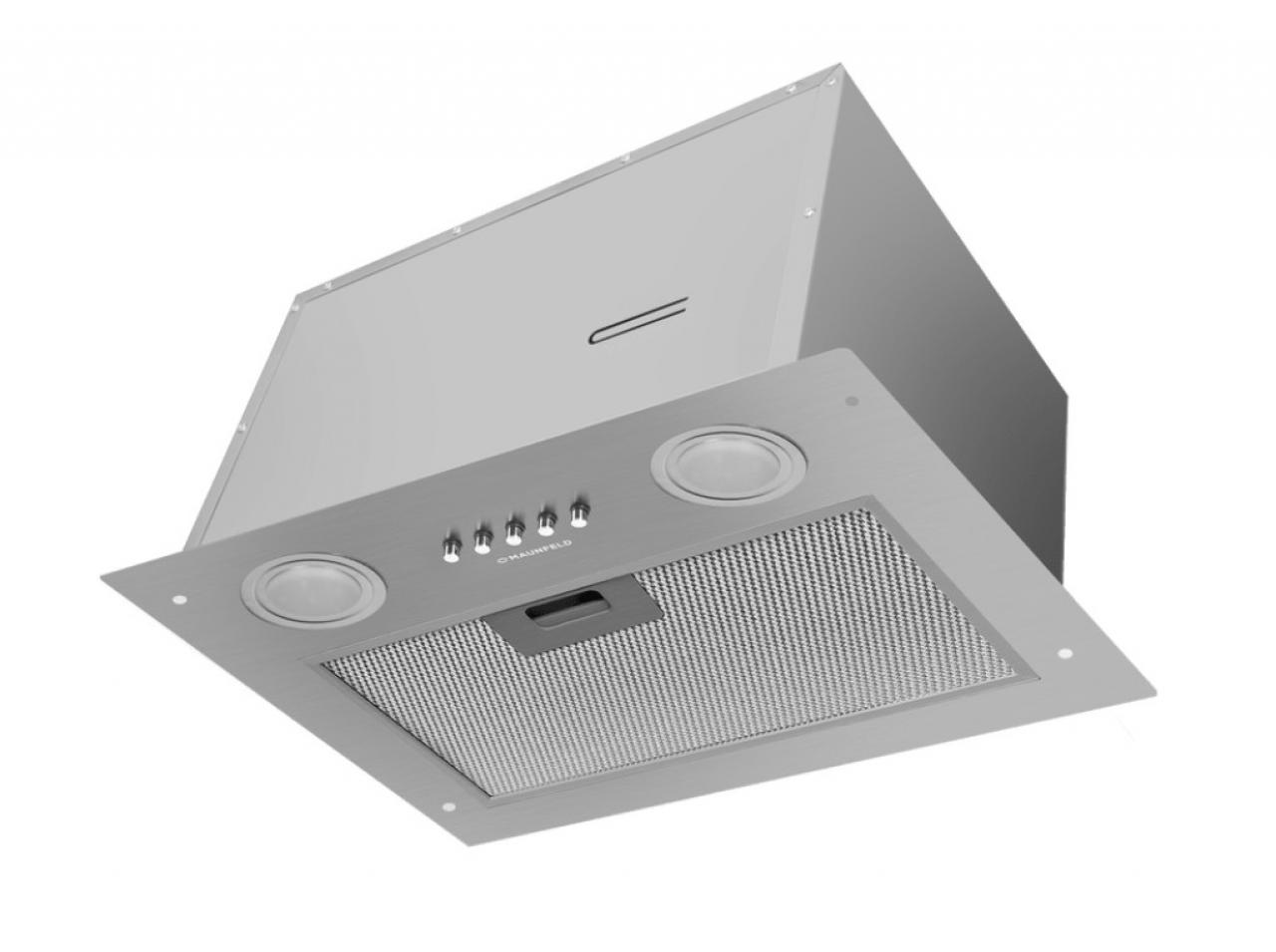 Вытяжка встраиваемая MAUNFELD Cam 45 нержавеющая сталь