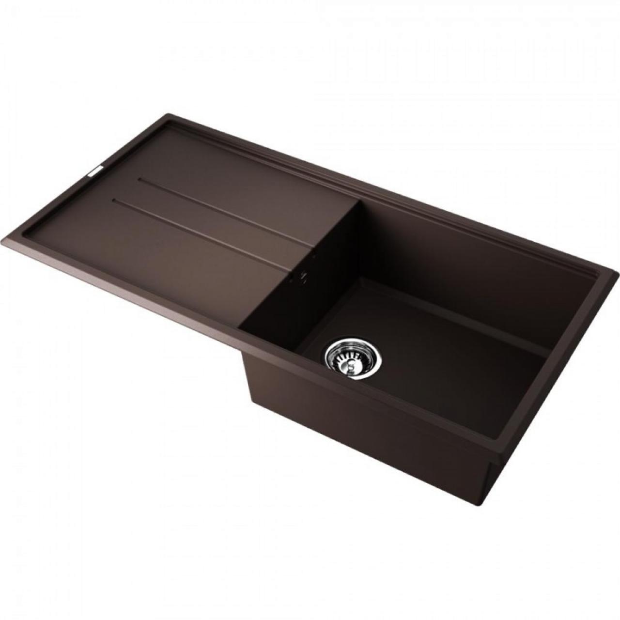 Кухонная мойка OMOIKIRI Tedori 100-DC (4993920) темный шоколад