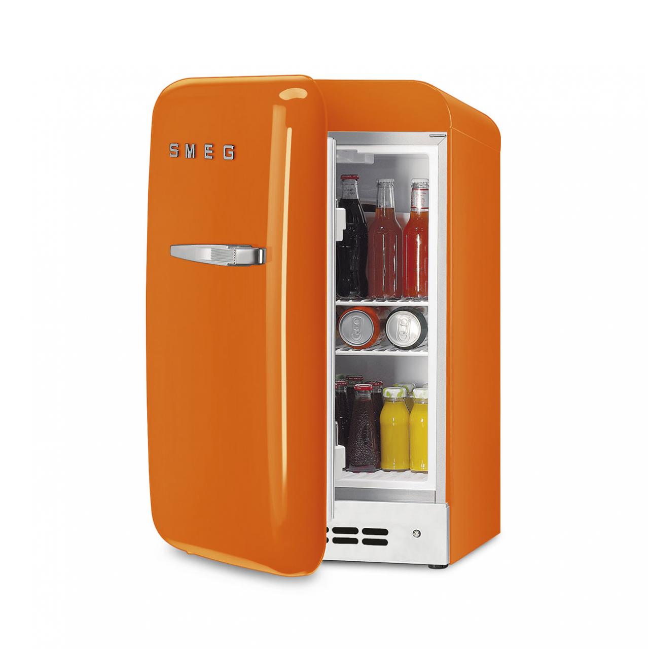 Холодильник Smeg FAB5LSV6 серебристый