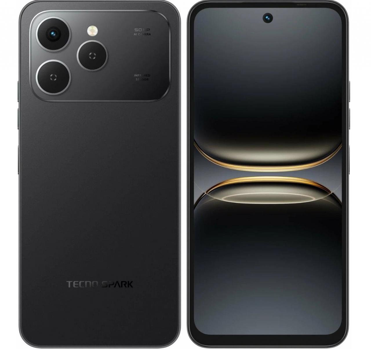 Смартфон Tecno Spark 40 8/256Gb Black
