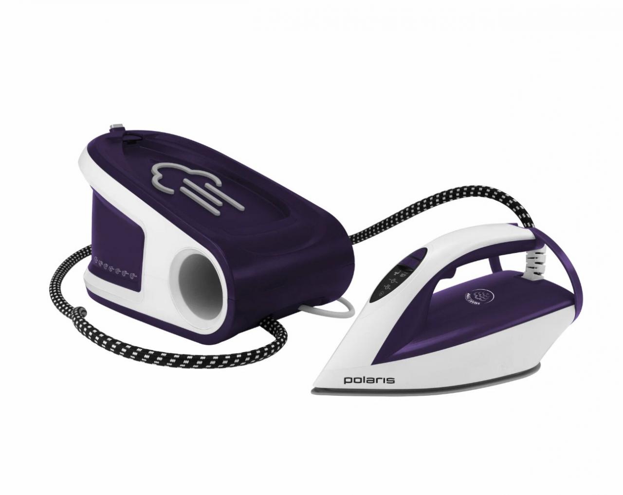 Парогенератор Polaris PSS 8040K белый/сливовый