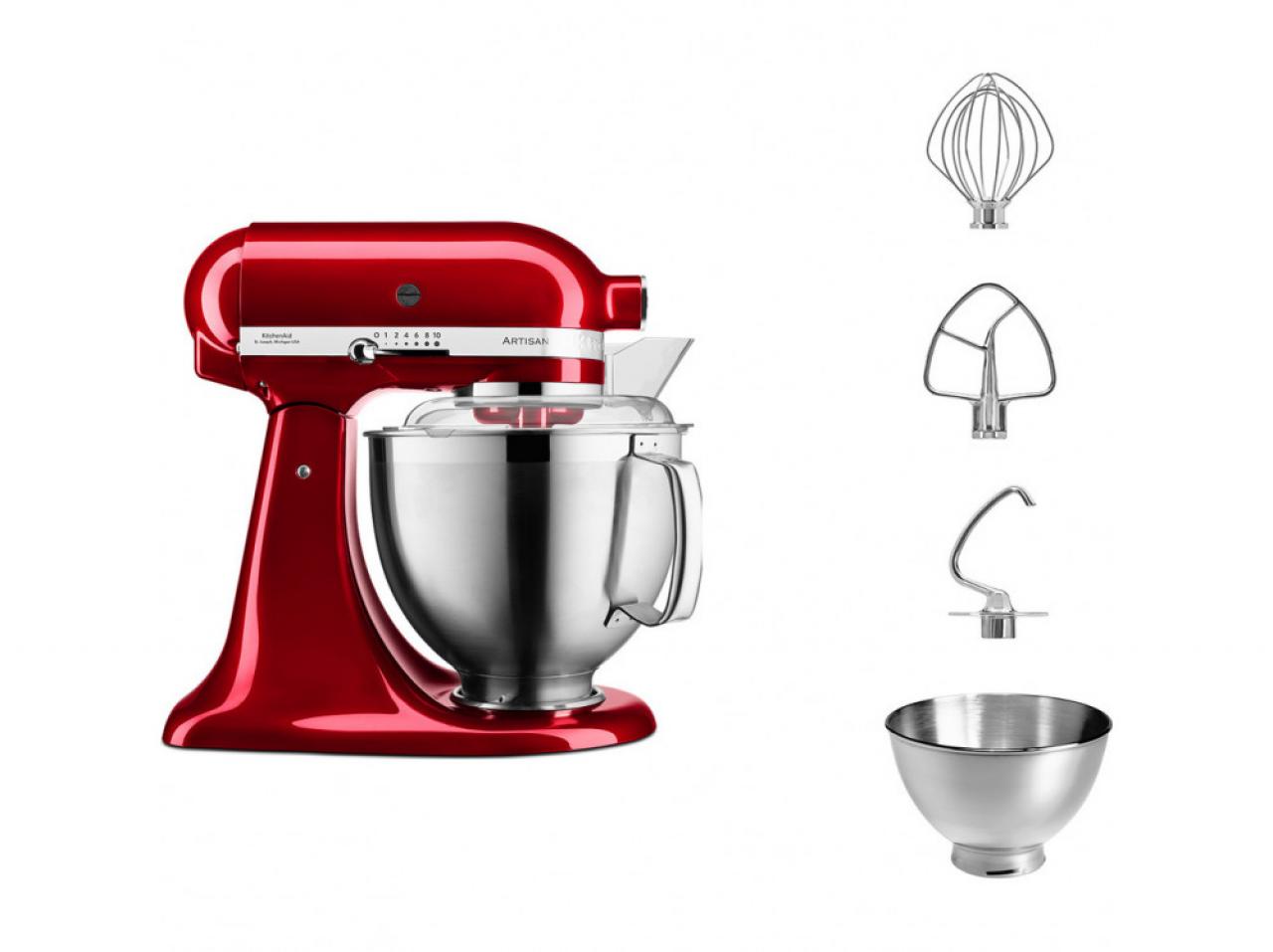 Планетарный миксер KitchenAid ARTISAN 5KSM185PSECA карамельное яблоко