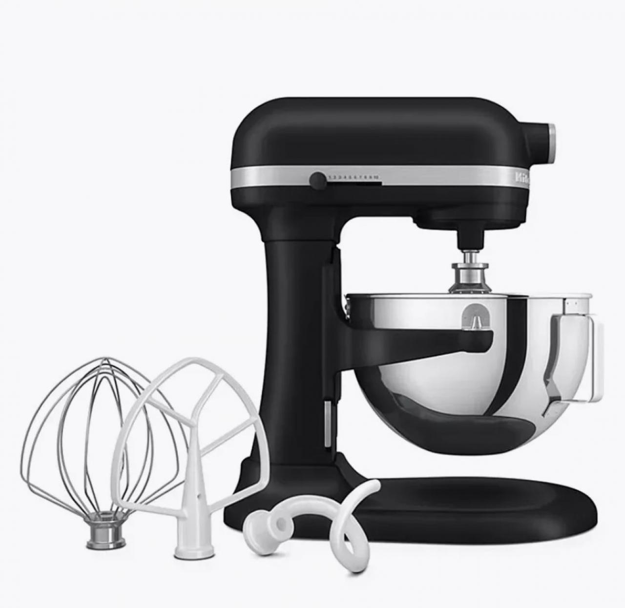 Планетарный миксер KitchenAid 5KSM55SXXEBM черный матовый
