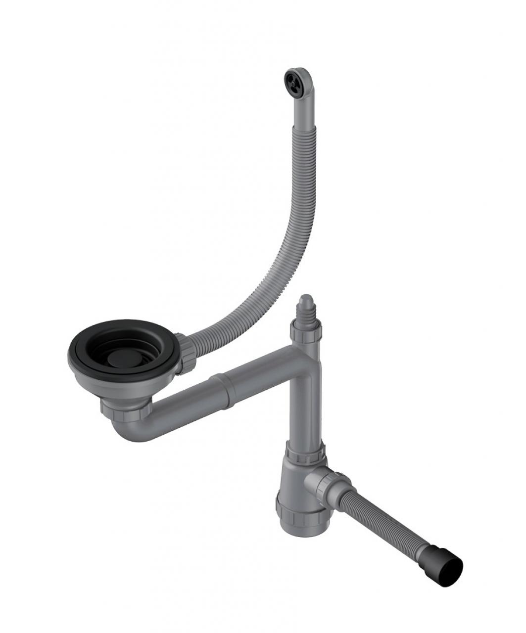 Сифон для мойки OMOIKIRI WK-1-R-GB (4956916) графит